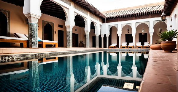 Découvrez les trésors des riads à marrakech avec piscine
